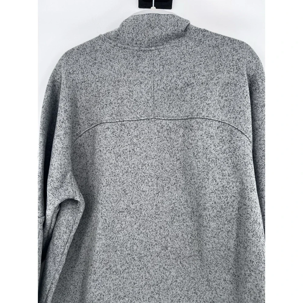 Men's The North Face FRONT RANGE 1/2 ZIP Warm Fleece‎ Heather Grey US Size XL